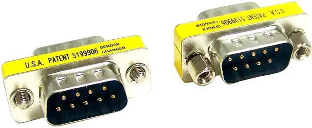 Main image of Micro Connectors G02-104SL DB9 M/M Gender Changer (Slim)