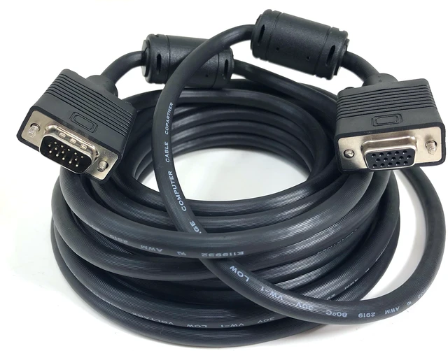 Alt view image 3 of 4 - Micro Connectors M05-110GDS 25 ft. Super VGA HD15 EXT