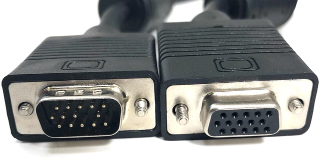 Alt view image 4 of 4 - Micro Connectors M05-110GDS 25 ft. Super VGA HD15 EXT