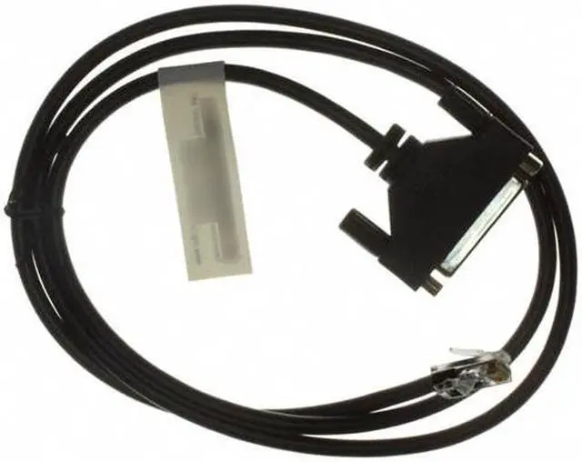 Alt view image 2 of 2 - Digi International Model 76000240 4 ft RJ45 to DB9 Cable Male to Male