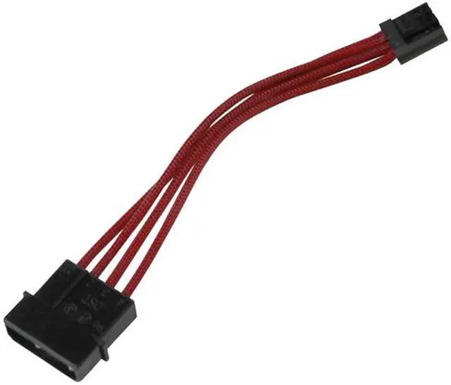 Alt view image 7 of 9 - EVGA 100-CR-1050-B9 GS/ PS (850/1050/1000) Red Power Supply Cable Set (Individually Sleeved)