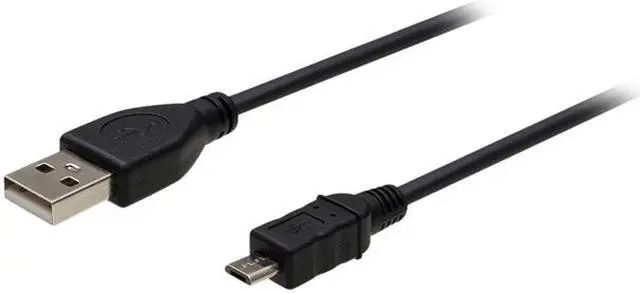 Main image of Innovera IVR30013 Black USB to Micro USB Cable, 10 ft, Black