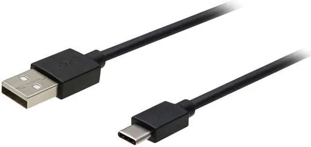 Main image of Innovera IVR30014 Black USB to USB C Cable, 6 ft, Black