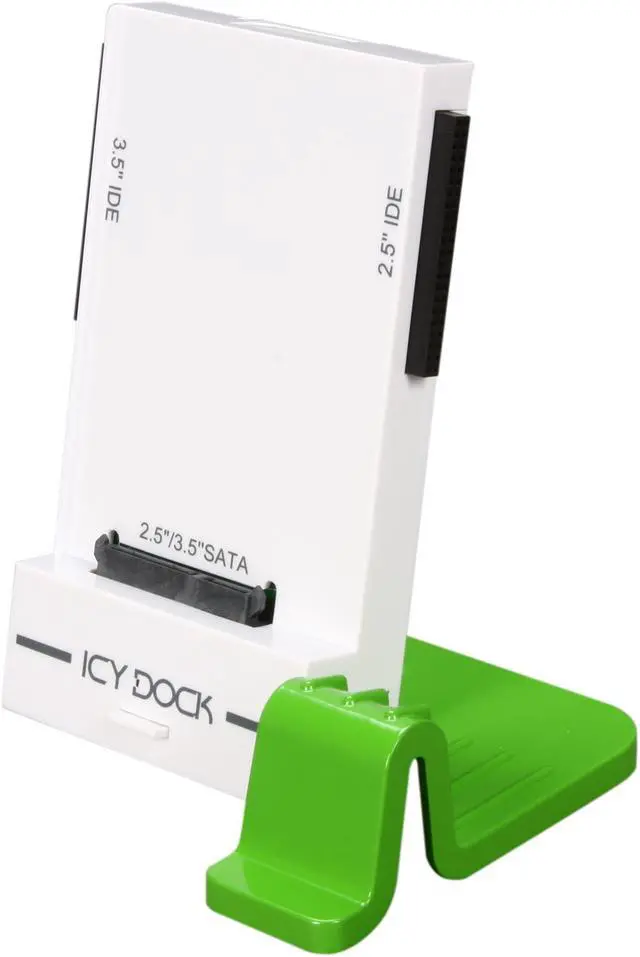 Main image of ICY DOCK MB881U3-1SA 2.5" & 3.5" SATA & IDE to USB Adapter with Hard Drive Dock Stand