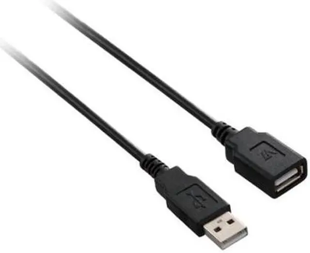 Main image of V7 V7N2USB2EXT-06F 6 ft. USB 2.0 A Male to A Female Cable