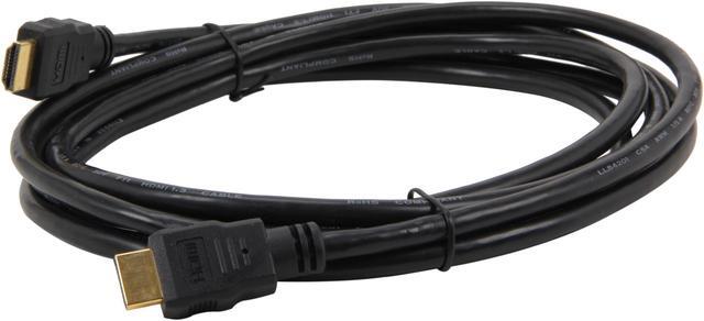 Alt view image 2 of 3 - Kaybles 10ft HDMI-10BK 10 ft. Heavy Duty HDMI Cable Standard Speed with Gold Plated Connector M-M 10 feet - OEM