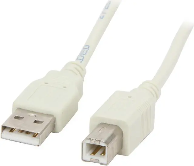 Main image of Kaybles USB-AB-6FT 6 ft. Beige USB cable A/male to B/male in Beige Color 6 feet - OEM