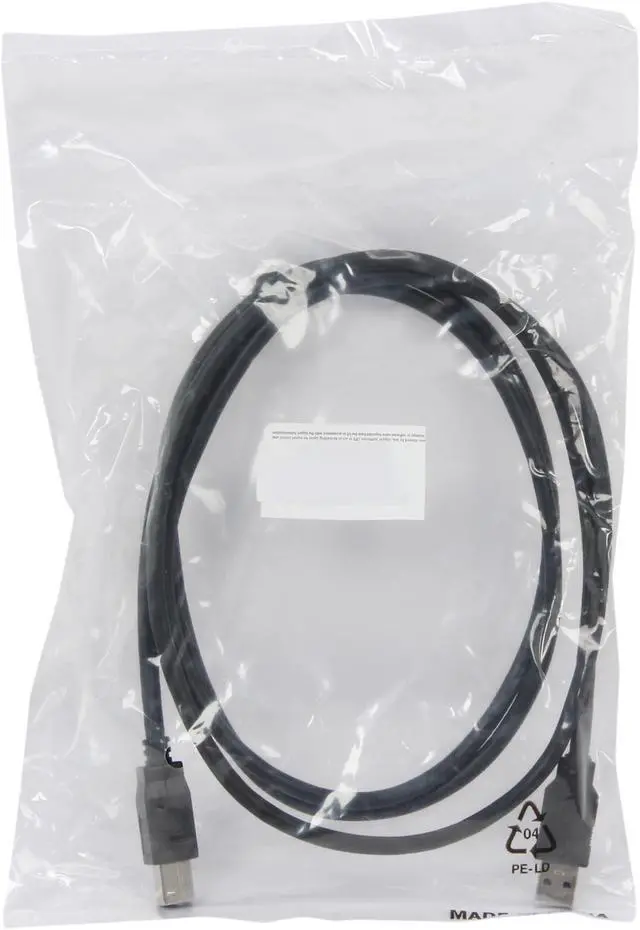 Alt view image 3 of 3 - Kaybles USB3-AB-6 USB 3.0 Cable A Male to B Male, 6ft USB 3 Type B Cord Compatible with Docking Station, External Hard Drivers, Scanner, Printer and More (Black)