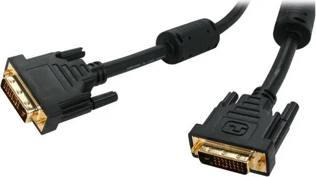 Main image of Kaybles Model DVI-DD-6FT Black 6 ft. M-M Premium DVI Digital Dual-Link with Ferrites M/M 6 feet - OEM