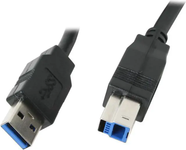 Main image of Kaybles USB3-AB-6FT 6 ft. Black USB 3.0 A Male to B Male Cable in Black Color 6 feet - OEM