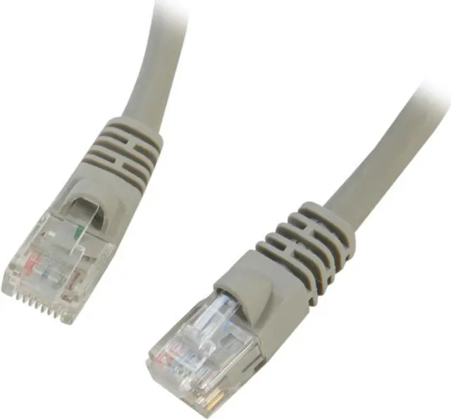 Main image of Kaybles 5ft CAT6 UPT 5 ft Injection Molded Boot Patch Cables in Gray Color 5 feet - OEM