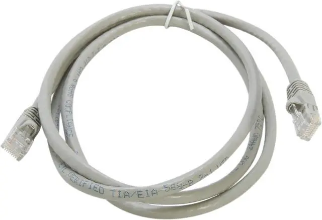 Alt view image 2 of 3 - Kaybles 5ft CAT6 UPT 5 ft Injection Molded Boot Patch Cables in Gray Color 5 feet - OEM