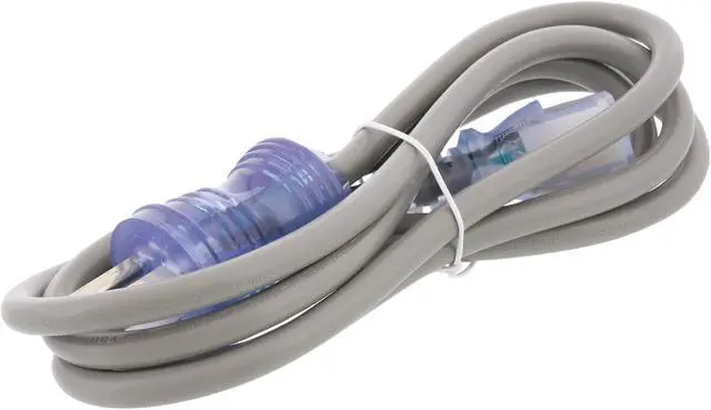 Alt view image 2 of 2 - Kaybles Hospital Grade Power Cord - 10 ft. 16AWG 13A, NEMA 5-15P/IEC320 C13, Green Dot, UL Listed, SJT, 10 ft. Power Cable