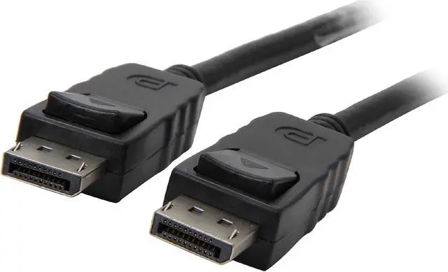 Main image of Kaybles DP-10-MM-2P 10 ft. (2-Pack) DisplayPort to DisplayPort Cable 10 Feet, Gold Plated DP to DP Cable Support 4K Resolution, Black