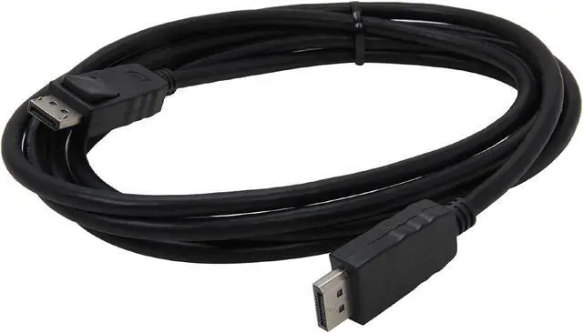 Alt view image 2 of 2 - Kaybles DP-10-MM-2P 10 ft. (2-Pack) DisplayPort to DisplayPort Cable 10 Feet, Gold Plated DP to DP Cable Support 4K Resolution, Black