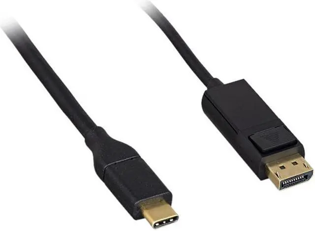 Main image of Kaybles USB 3.1 6ft.USB-C To DisplayPort Cable 4K@60HZ, 6' Type C to DP Adapter Cable, Black