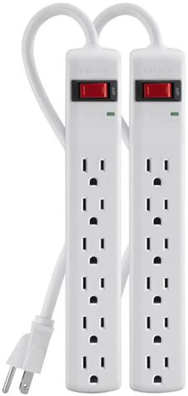 Main image of Belkin F5C048-2 6-Outlets Surge Suppressor