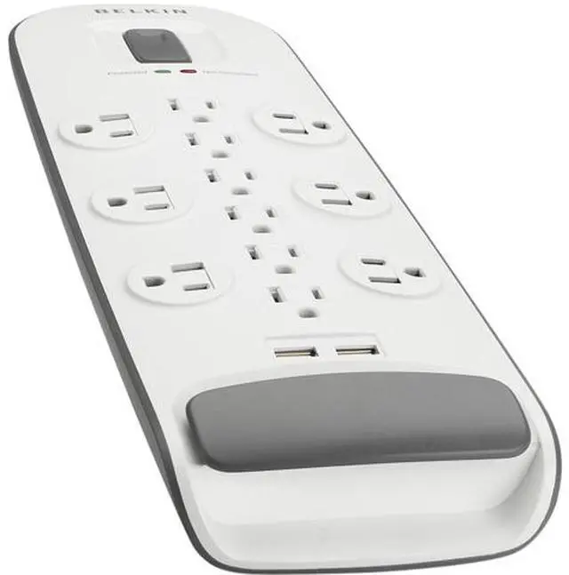 Main image of BELKIN BV112050-06 6' 12 Outlets 3996 Joules Surge Protector with USB Charging