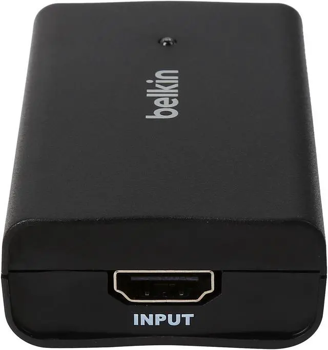 Alt view image 3 of 5 - Belkin HDMI to VGA + 3.5mm Audio Adapter F2CD053
