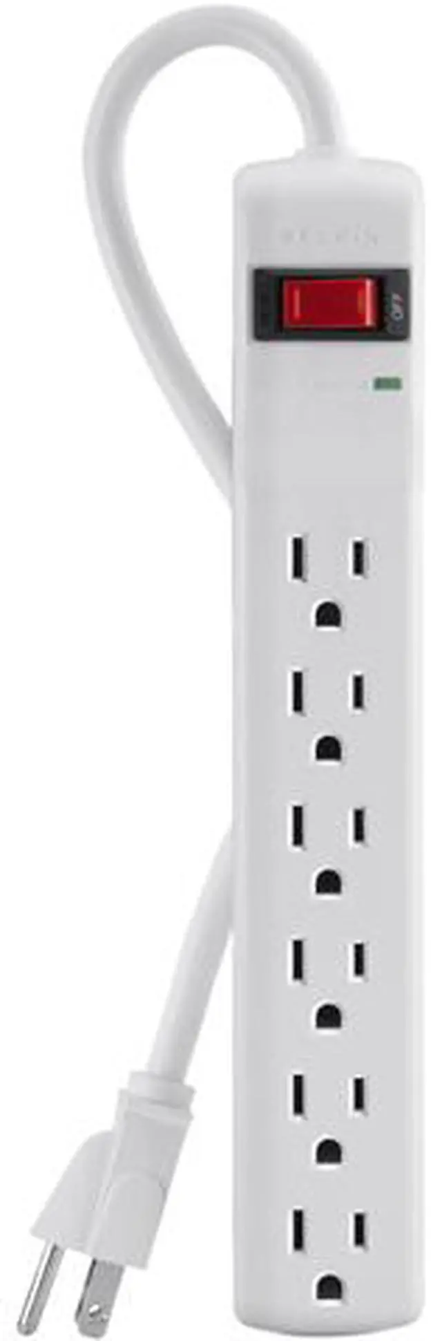 Main image of BELKIN F5C047 3' 6 Outlets 300 joule Surge Suppressor