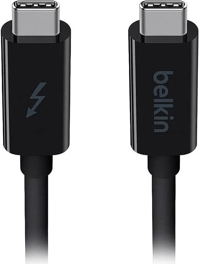 Alt view image 5 of 8 - Belkin Thunderbolt 3 Thunderbolt Dock for MacBook Pro Models 2016 or Later, Dual 4K @ 60Hz, 40Gbps Data Transfer Speeds, Comes with 0.5m / 1.6ft Thunderbolt 3 Cable (F4U095tt / B2B151tt)