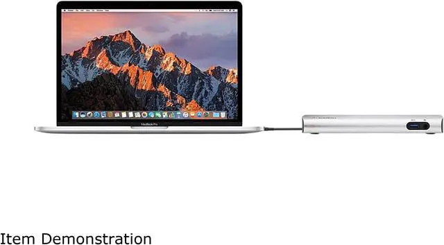 Alt view image 8 of 8 - Belkin Thunderbolt 3 Thunderbolt Dock for MacBook Pro Models 2016 or Later, Dual 4K @ 60Hz, 40Gbps Data Transfer Speeds, Comes with 0.5m / 1.6ft Thunderbolt 3 Cable (F4U095tt / B2B151tt)