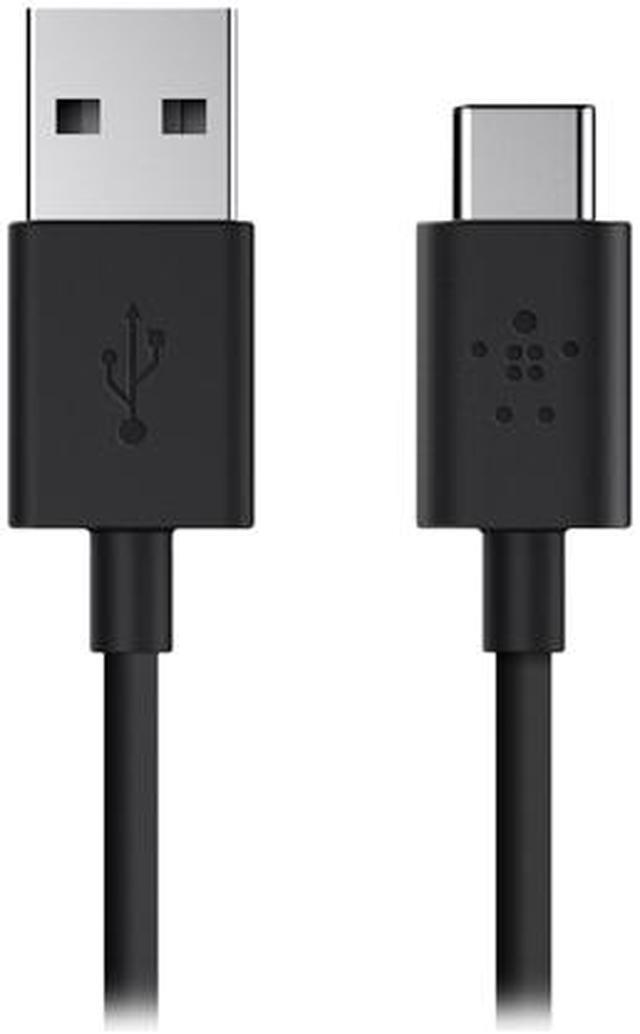 Alt view image 2 of 3 - Belkin 2.0 USB-C to USB-A Charge Cable, Works with Google Chromebook Pixel 2, Apple New MacBook and Other USB Type C Compatible Devices (6-Foot)