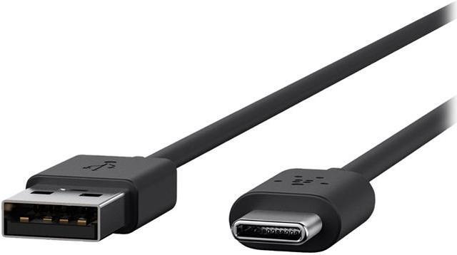 Main image of Belkin 2.0 USB-C to USB-A Charge Cable, Works with Google Chromebook Pixel 2, Apple New MacBook and Other USB Type C Compatible Devices (6-Foot)
