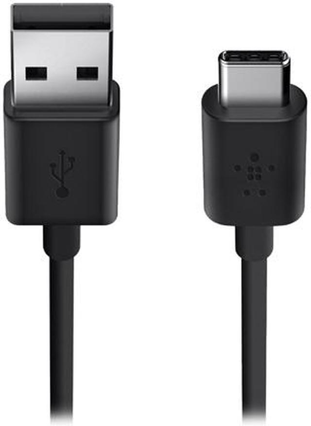 Alt view image 3 of 3 - Belkin 2.0 USB-C to USB-A Charge Cable, Works with Google Chromebook Pixel 2, Apple New MacBook and Other USB Type C Compatible Devices (6-Foot)
