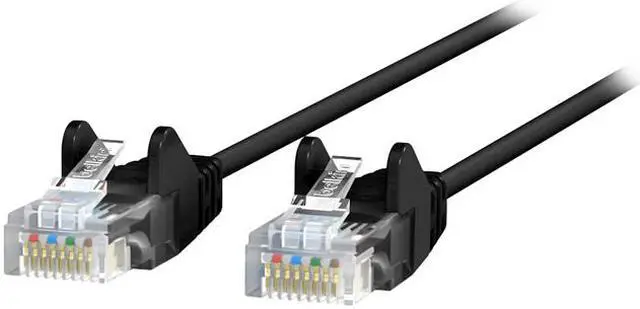 Main image of Belkin CE001B14-BLK-S 14 ft. Cat 6 Black 28 AWG UTP Snagless Patch Network Cable