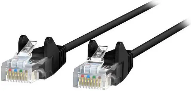 Main image of Belkin CE001B20-BLK-S 20 ft. Cat 6 Black 28 AWG UTP Snagless Patch Network Cable