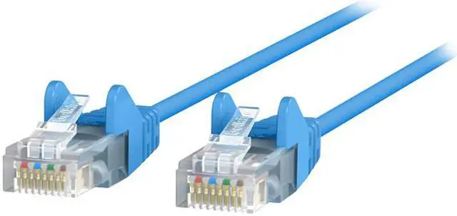 Main image of Belkin CE001B20-BLU-S 20 ft. Cat 6 Blue 28 AWG UTP Snagless Patch Network Cable