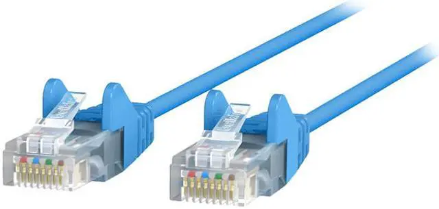 Main image of Belkin CE001B25-BLU-S 25 ft. Cat 6 Blue 28 AWG UTP Snagless Patch Network Cable