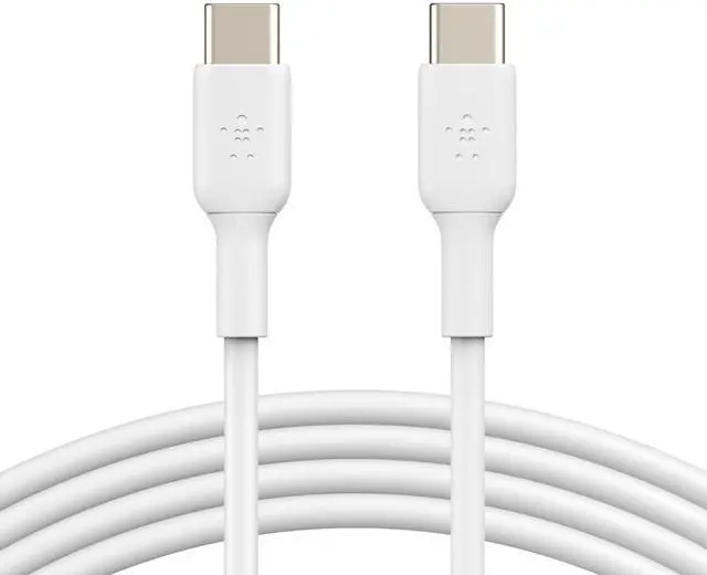 Main image of Belkin BOOST CHARGE USB-C to USB-C Cable (2m / 6.6ft, White)