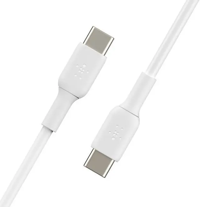 Alt view image 3 of 5 - Belkin BOOST CHARGE USB-C to USB-C Cable (2m / 6.6ft, White)