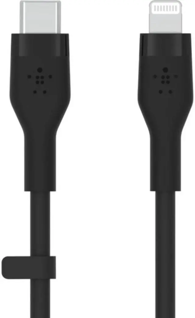 Alt view image 4 of 9 - Belkin USB-C Cable with Lightning Connector 3.28 ft Lightning/USB-C Data Transfer Cable for iPhone, iPad, iPod, iPad Pro, iPad Air, iPad mini