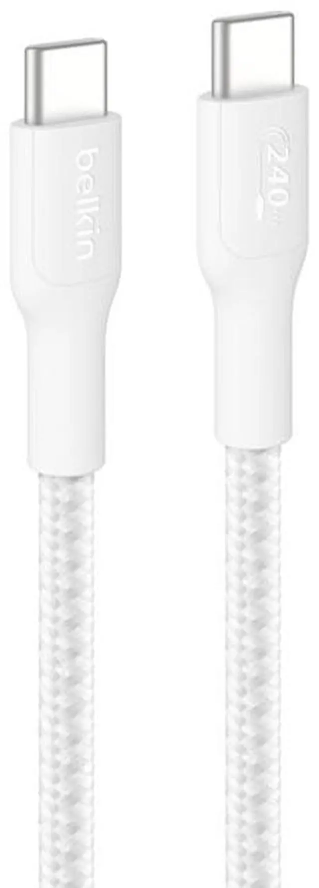 Main image of Belkin BoostCharge Pro USB-C Data Transfer Cable - 9.84 ft USB-C Data Transfer Cable - White - CAB025fq3MWH