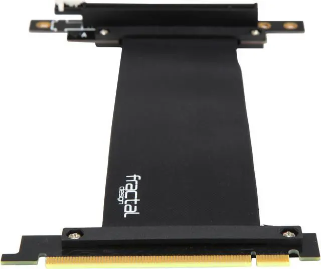 Alt view image 4 of 6 - Fractal Design Flex VRC-25 PCIE x16 Extender and Vertical GPU Riser Card Adapter - Black