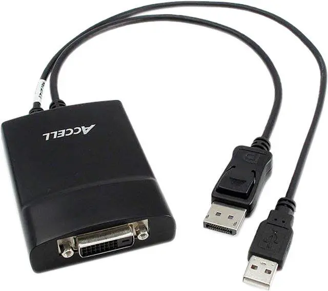 Accell B087B-007B DisplayPort or Mini DisplayPort to DVI-D Dual-Link ...