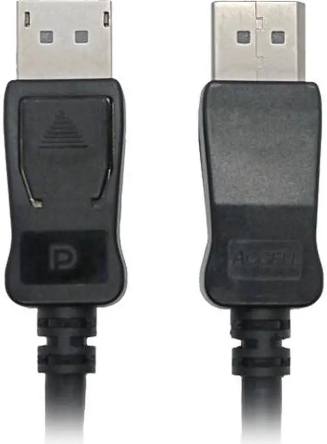 Main image of Accell B142C-510B-2 UltraAV DisplayPort to DisplayPort Version 1.2 Cable, 5-pack, 9.8 ft. / 3m , Poly bag, Black