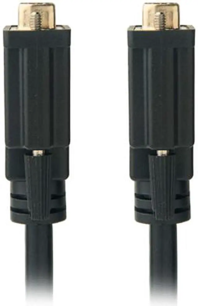 Alt view image 3 of 9 - Omni Gear DVI-15 Black 15 ft. DVI-D Dual-Link(24+1) Male to Male 28AWG Cable w/ Ferrite Cores, Gold Plated