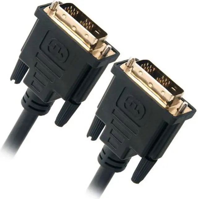 Main image of Omni Gear DVI-3 Black 3 ft. DVI-D Dual-Link(24+1) Male to Male 28AWG Cable w/ Ferrite Cores, Gold Plated