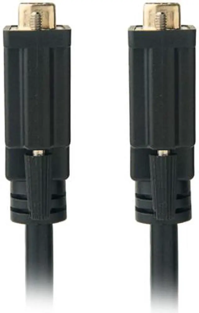 Alt view image 3 of 9 - Omni Gear DVI-3 Black 3 ft. DVI-D Dual-Link(24+1) Male to Male 28AWG Cable w/ Ferrite Cores, Gold Plated