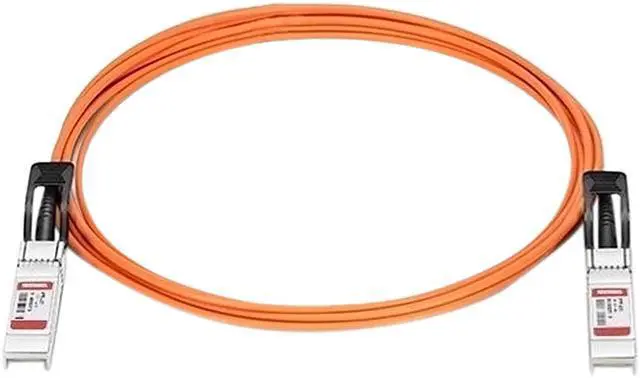 Main image of Axiom 10GE-SFPP-AOC-0301-AX 9.84 ft. Orange 10GBASE-AOC SFP+ Active Optical Cable for Brocade 3m
