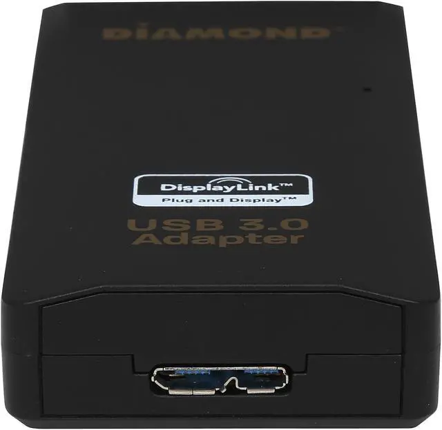 Alt view image 4 of 9 - The Diamond Multimedia BVU3500H USB 3.0 to HDMI/DVI adapter, Multiple Display Monitor up to 2048 x 1152 and 1080P resolutions (Display Link DL-3500)