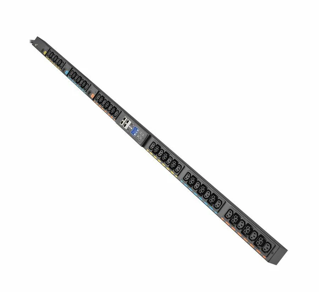 Main image of Eaton G4 EVMI2130X 42-Outlets Power Distribution Unit - NEMA L21-30P - 24x IEC 60320 C13, 18x IEC 60320 C39 - 120 V AC,230 V AC - Circuit Breaker - Network (RJ-45) - 10 ft Cord Length - 0U - EVMI2130X