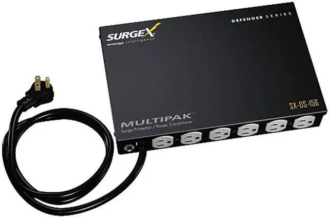 Main image of SurgeX SX-DS-156 6 Outlets Surge Suppressor