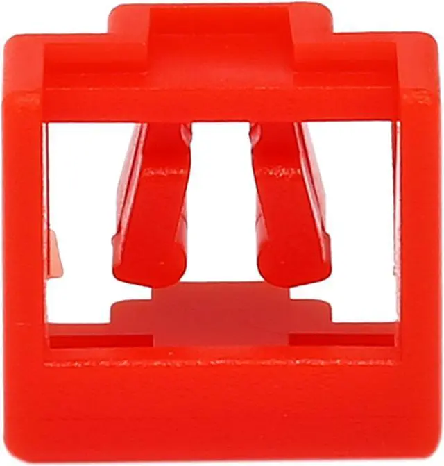 Alt view image 4 of 7 - NTW NL-PBK10-RD Red net-Lock™ Locking RJ45 port/dust blocker with color coded keys - 10 + 1 key