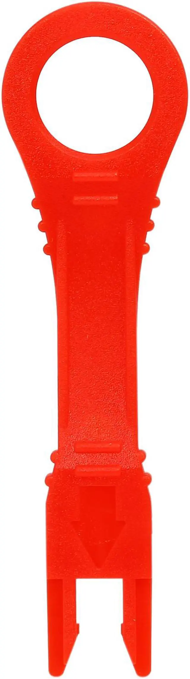 Alt view image 6 of 7 - NTW NL-PBK10-RD Red net-Lock™ Locking RJ45 port/dust blocker with color coded keys - 10 + 1 key