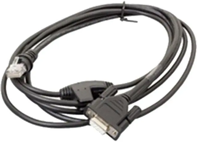 Main image of Honeywell 59-59000-3 RS232 Cable, DB9, 2.9m (9.5’), Straight, 5V External Power - Black